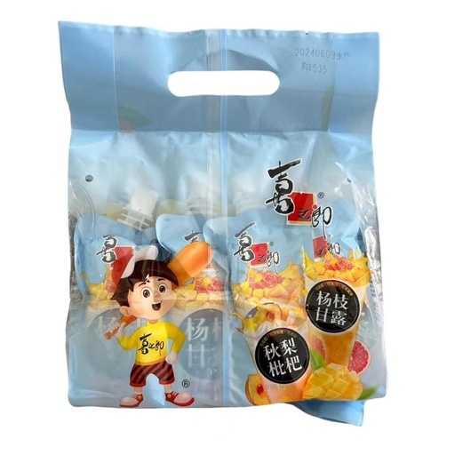 [6926475213087] 喜之郎杨枝甘露秋梨琵琶吸的果冻/Jelly（rasa mangga & pir musim gugur）600g*10
