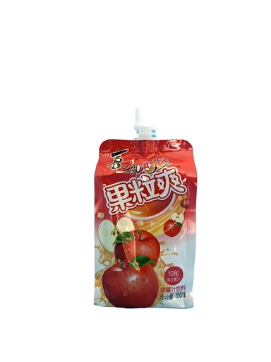 [GD005] 喜之郎果粒爽蘋果味350ml*24/水果果凍袋（蘋果口味）