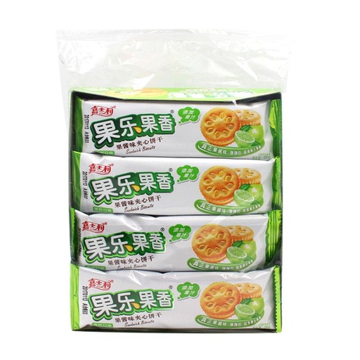[B0069] 嘉士利果樂果香青檸味果醬夾心餅/Gaily Lime Jam Biscuit/300g*12