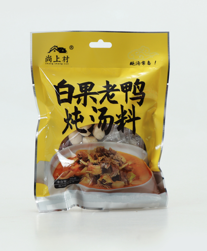 [6976188360981] 尚上村白果老鸭炖汤料/スープシーズニング 50g*100