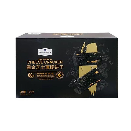 [6954200709086] 山姆MM黑金薄脆餅乾1.2kg *1/Biscuit