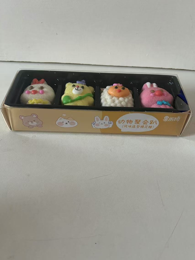 [6943345400057] 果歷琦動物聚會趴棉花糖80g*40/Candy
