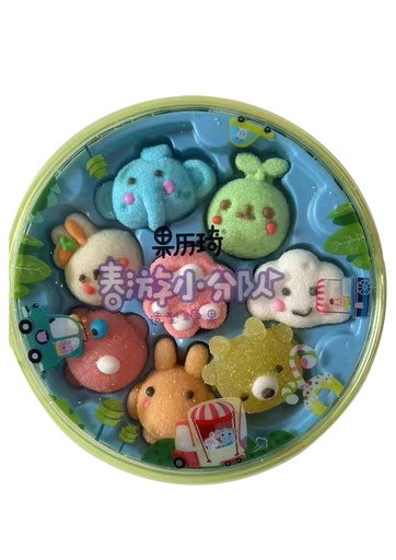 [6943345408701] Guoliqi Spring Outing Team Shaped Lollies 110g*40
