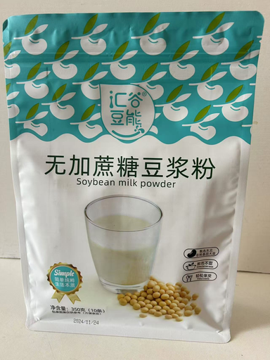 [6976254870642] 汇谷豆能无加蔗糖豆浆粉350g*20/সয়াবিন পানীয় পাউডার
