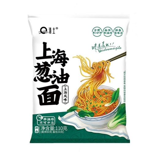 [M0091] Qing Tu Sha County Noodles (Scallion Oil Flavour) 110g*30
