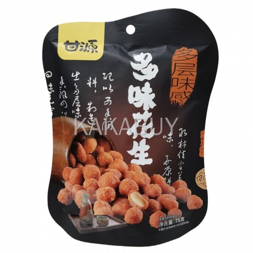 [6940188805834] 甘源多味花生75克*50/烤花生