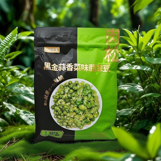 [6971840715383] 約會堅果黑金蒜香菜味翡翠豆88g*50/蠶豆