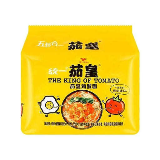 [tywhy] 统一茄皇鸡蛋面116g五合一/instant noodles（Tomato flavour）