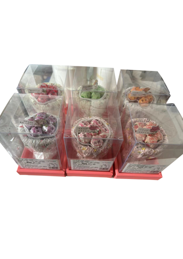 [6971693253094] Tongue Enjoy 6 Lollipops Mini Bouquet 36g*24/Lollipop