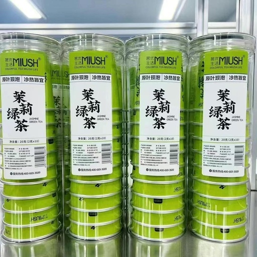 [6977417650835] 茗优生活 চা 20g*18/জেসমিন গ্রিন টি