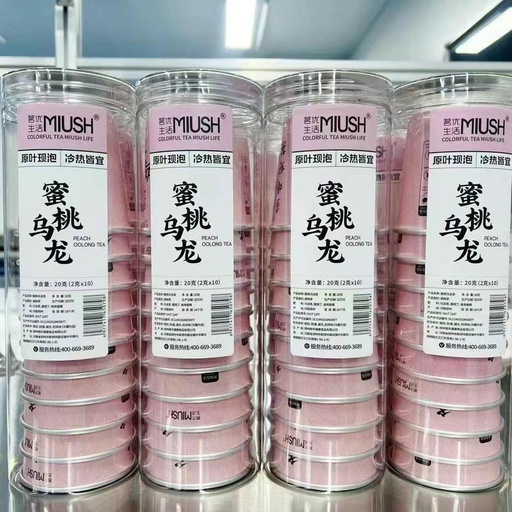 [6977417650798] 茗优生活蜜桃乌龙20g*18/Teh oolong pic桃