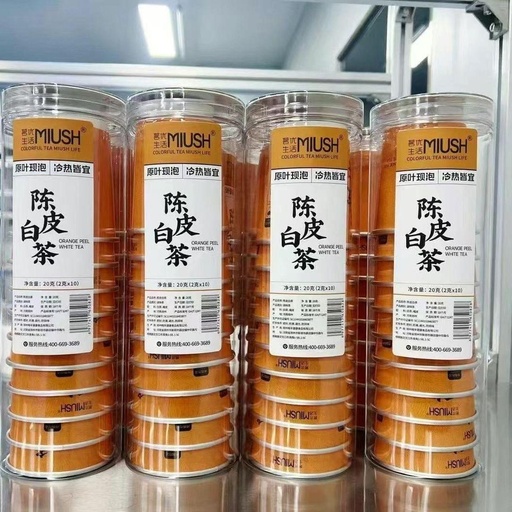 [6977417650828] 茗優生活陳皮白茶20g*18