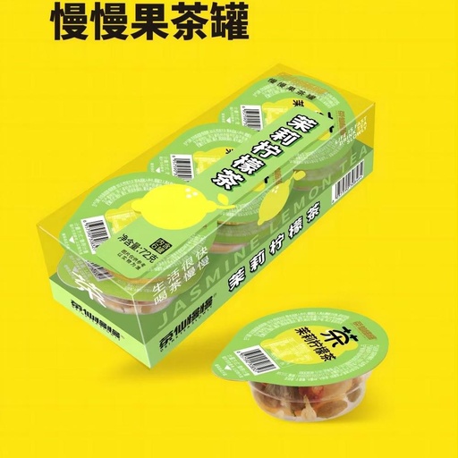 [6957950308464] 茶仙慢慢慢慢果茶（茉莉柠檬茶）72g*16/चाय