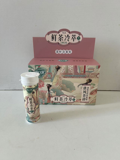 [6972589980926] 茶口樂唐風茶韻蜜桃烏龍含片/Chicha Peach Oolong Tea Lozenges/27g*10*10