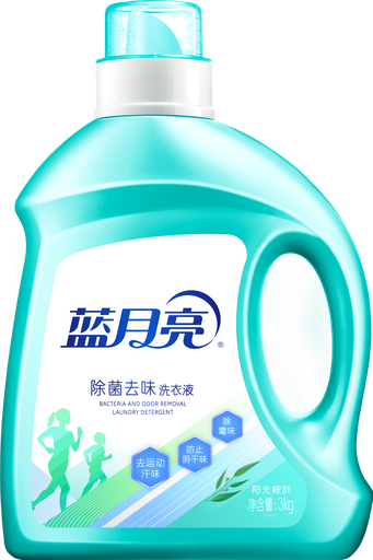 [6902022146381] 蓝月亮桉树抗菌除臭洗衣液/Blue Moon Eucalyptus Antibacterial and Deodorising Laundry Detergent/3kg*4