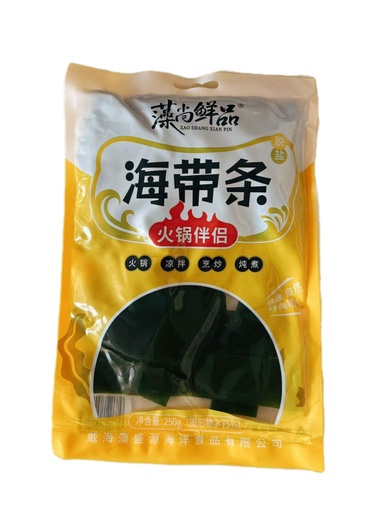 [6976271540085] Aoshosource Desalted Kelp Strips 250g *30/Instant kelp