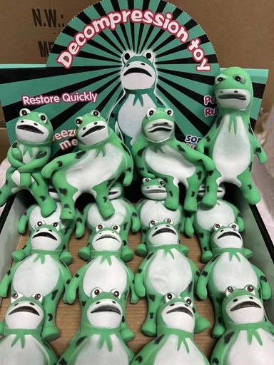 [WJ01] Decompression toy sand frog 1*12