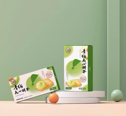 [4895235537409] 超友味青柠芝士夹心饼干（青柠芝士味）150g*20